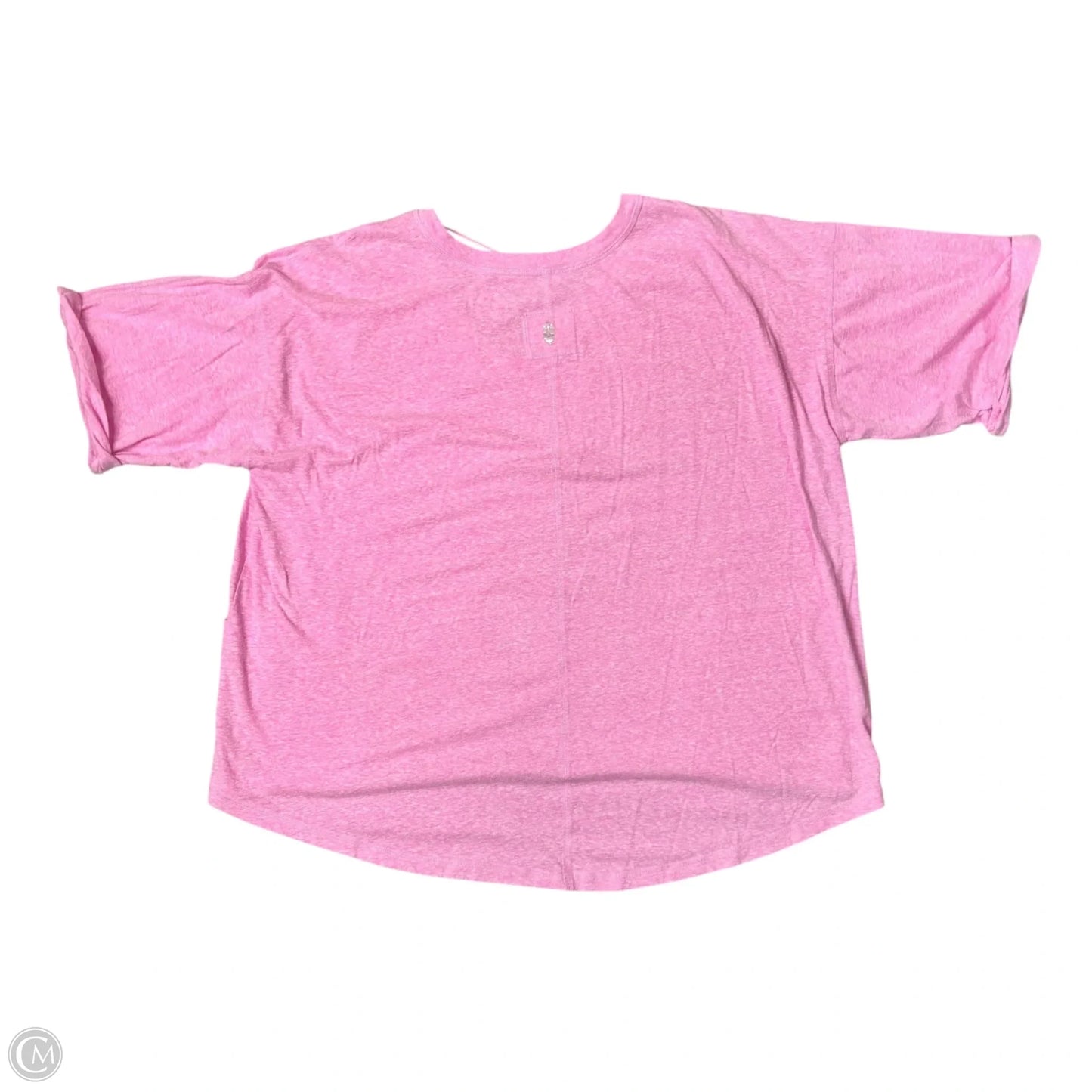 Top Short Sleeve By Free People In Pink, Size: M