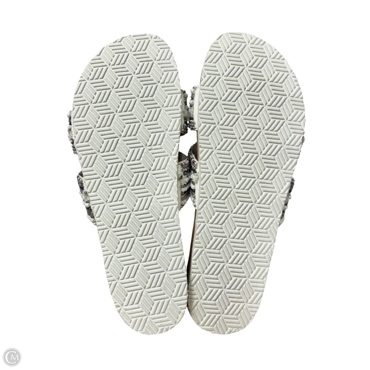 Slippers By Haute Hippie In Brown & White, Size: 10