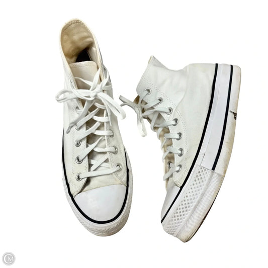 Shoes Sneakers By Converse In White, Size: 9