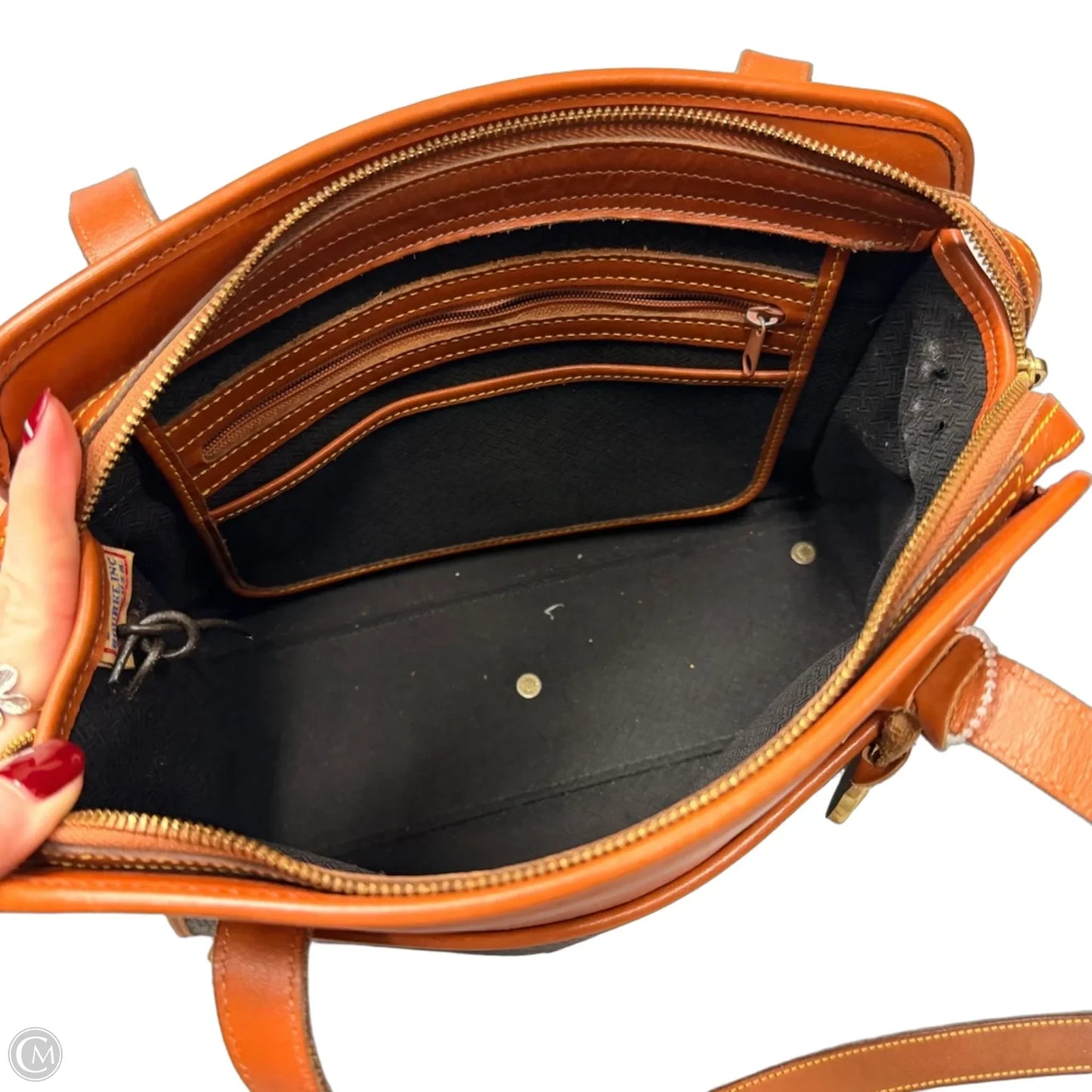 Tote Designer By Dooney And Bourke, Size: Medium