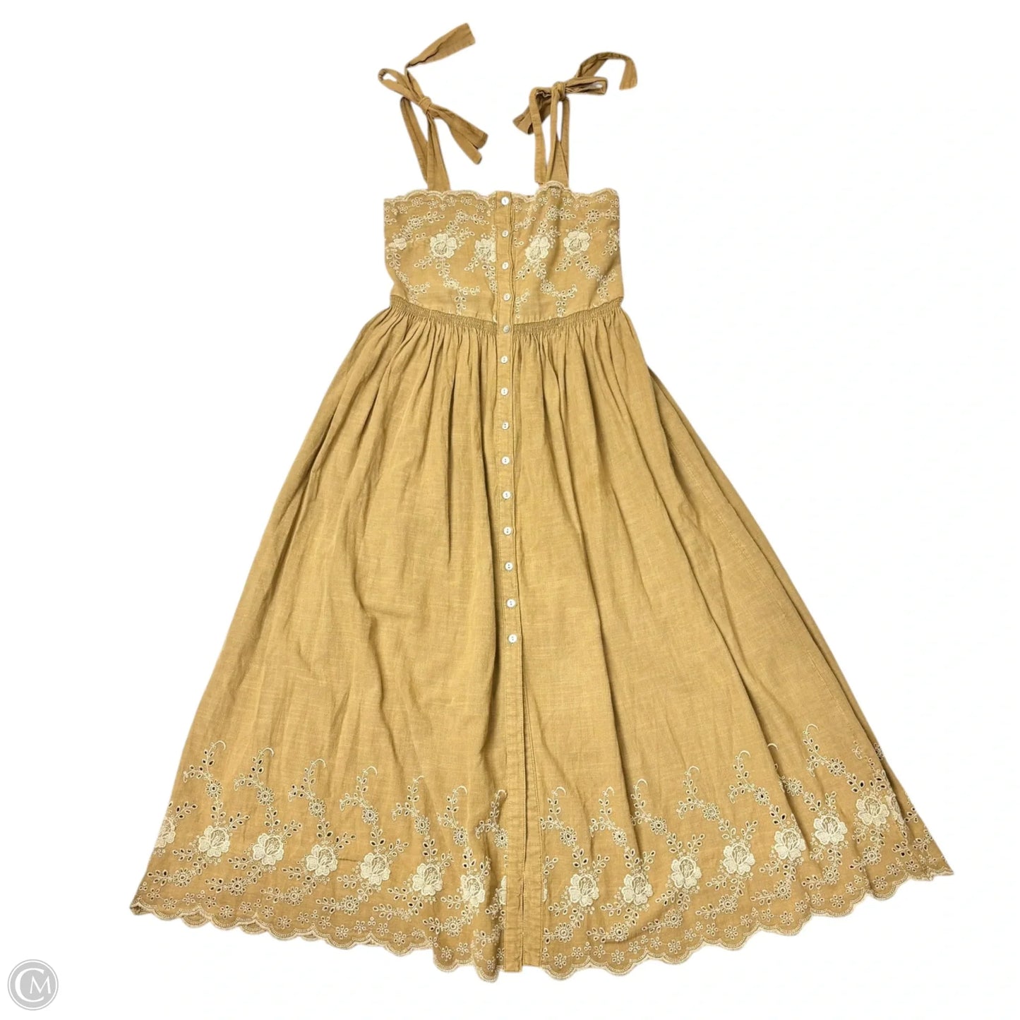 Dress Casual Maxi By Miou Muse In Brown, Size: S