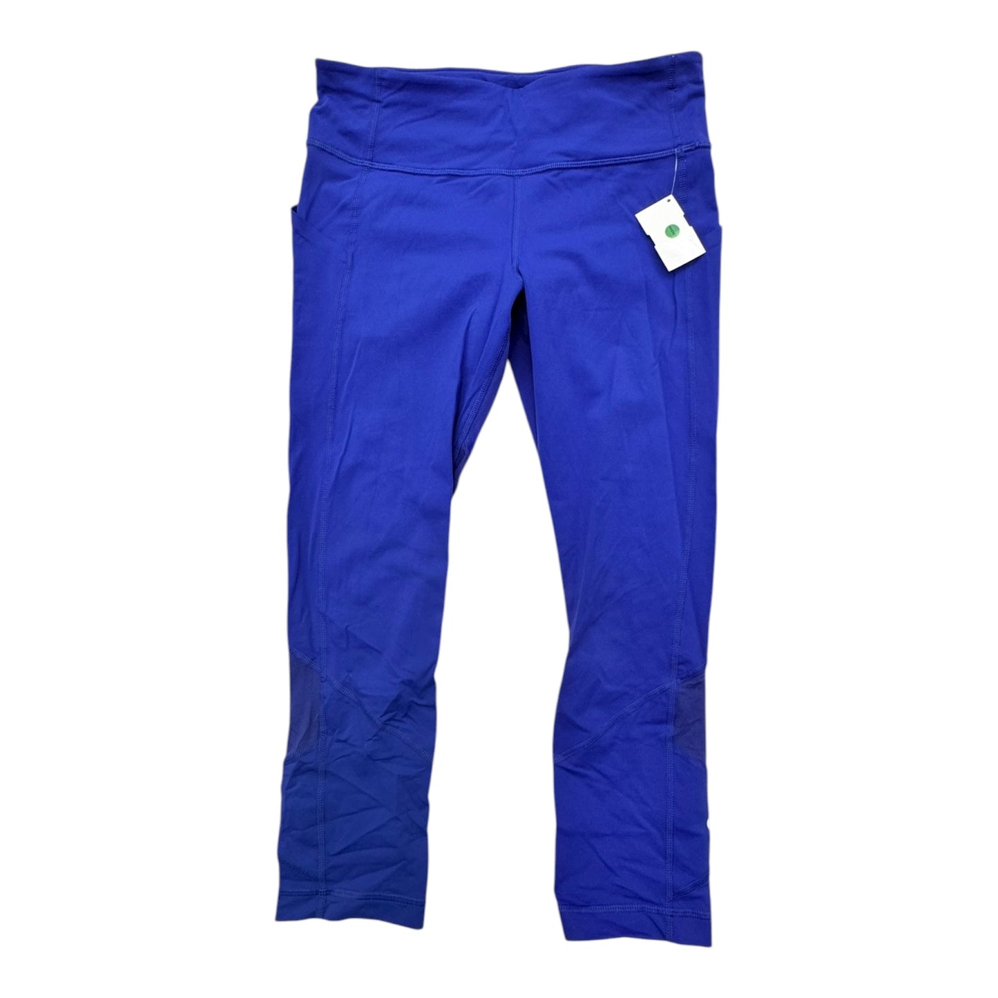 Athletic Capris By Lululemon In Blue, Size:6