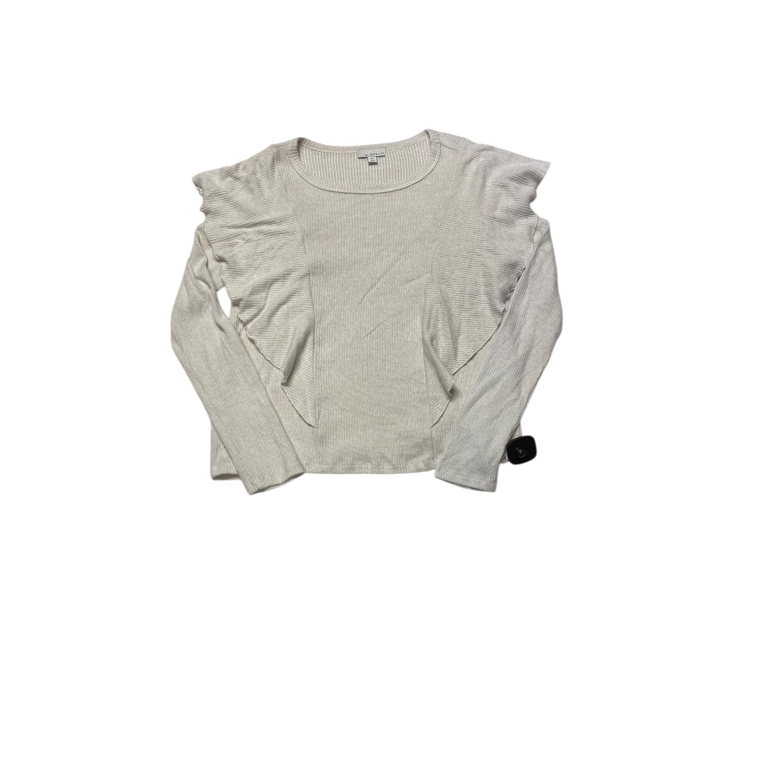 Top Ls By Allison Joy In Tan, Size:M
