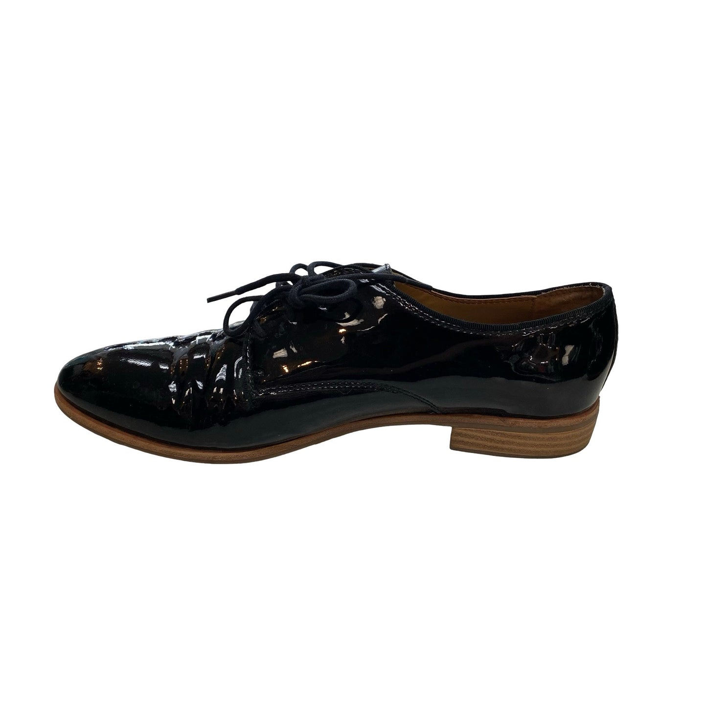 Shoes Flats By Gh Bass And Co In Black, Size:7.5