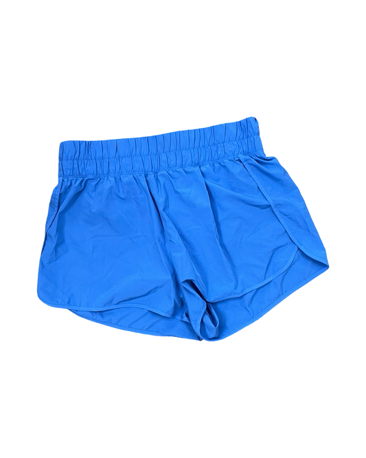 Athletic Shorts By Yogalicious In Blue, Size:Xl