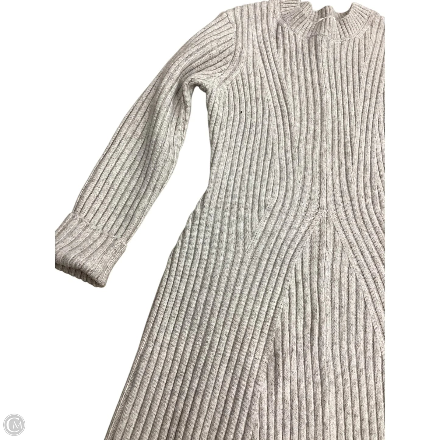 Dress Sweater By H&m In Tan, Size: L