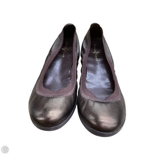 Shoes Flats By Cole-haan In Copper, Size: 6