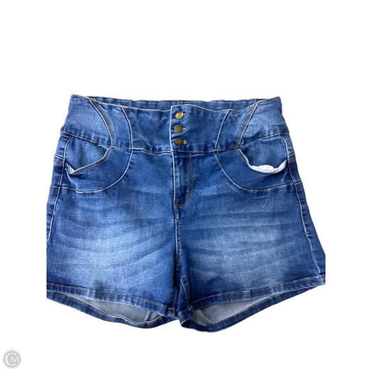 Shorts By Wax Jean In Blue, Size: 1x