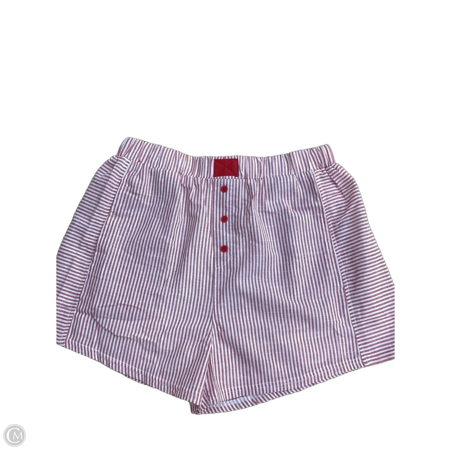 Shorts By Very J In Striped Pattern, Size: L
