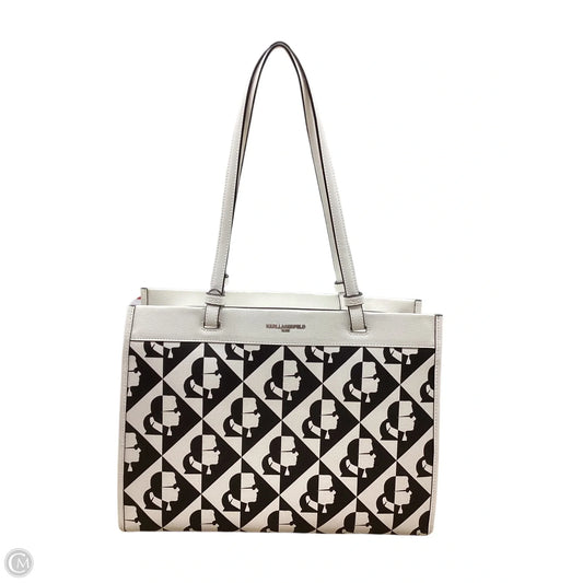 Tote Designer By Karl Lagerfeld, Size: Large