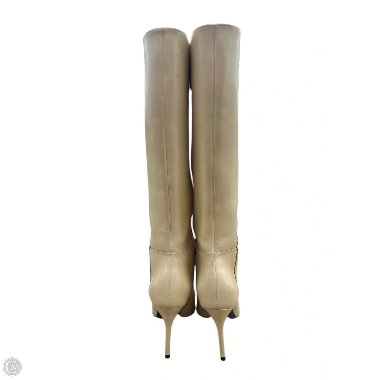 Boots Knee Heels By Schutz In Yellow, Size: 7.5