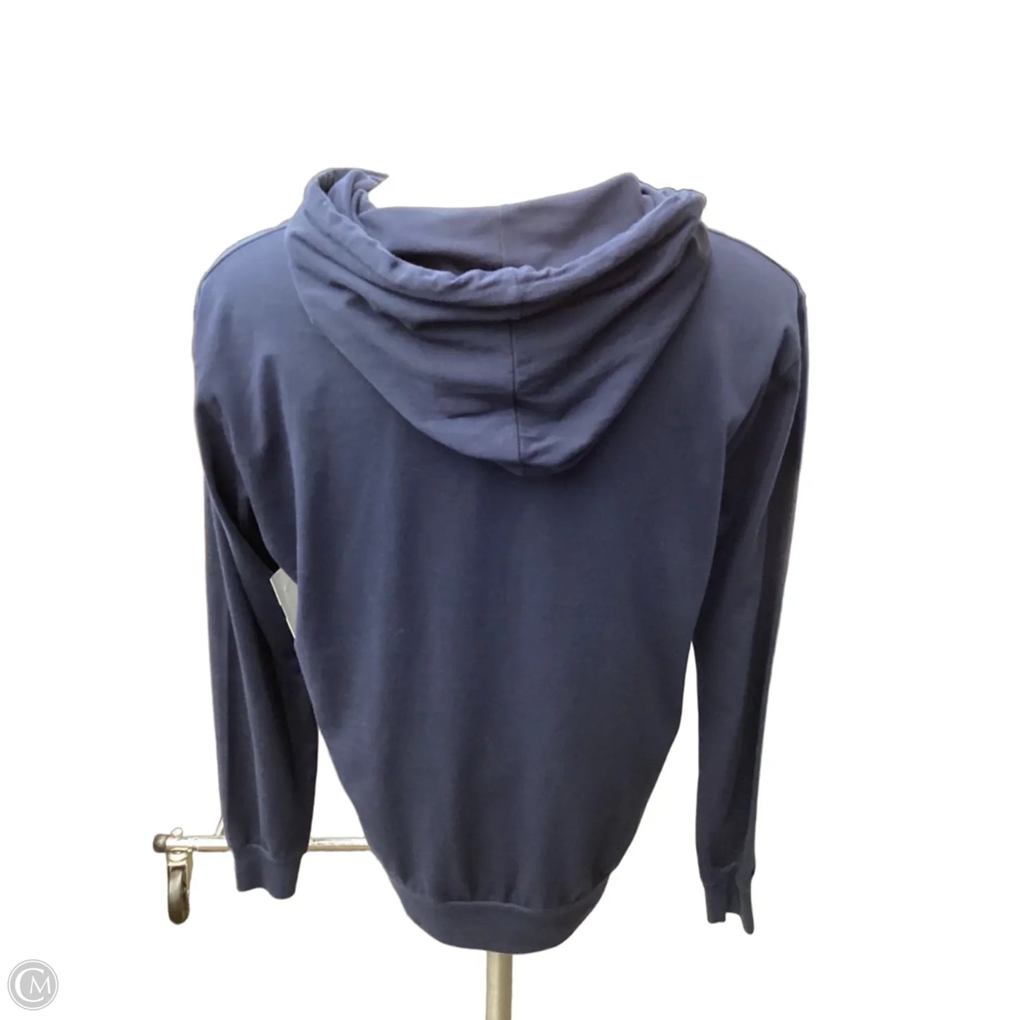 Sweatshirt Hoodie By Clothes Mentor In Navy, Size: M