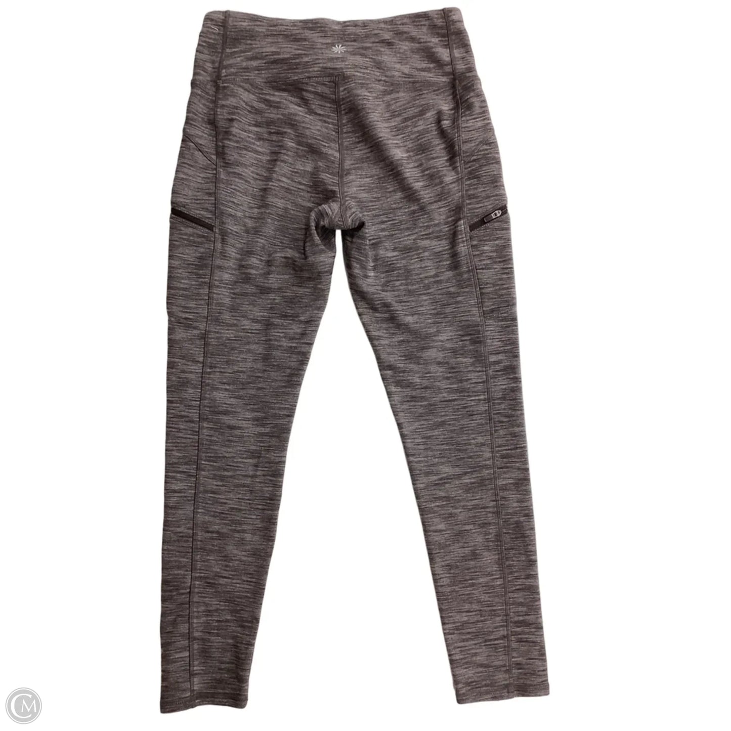 Athletic Leggings By Athleta In Grey, Size: S