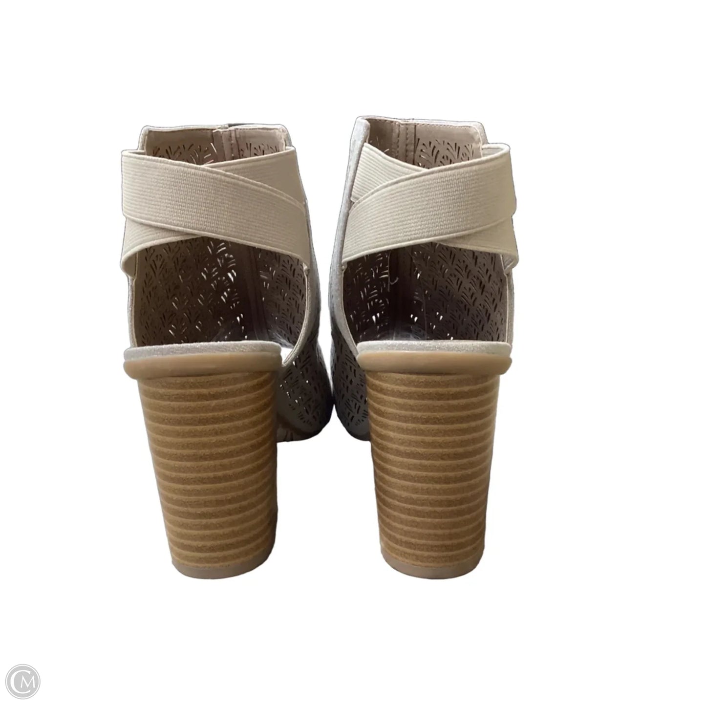 Shoes Heels Block By Kenneth Cole Reaction In Taupe, Size: 8.5