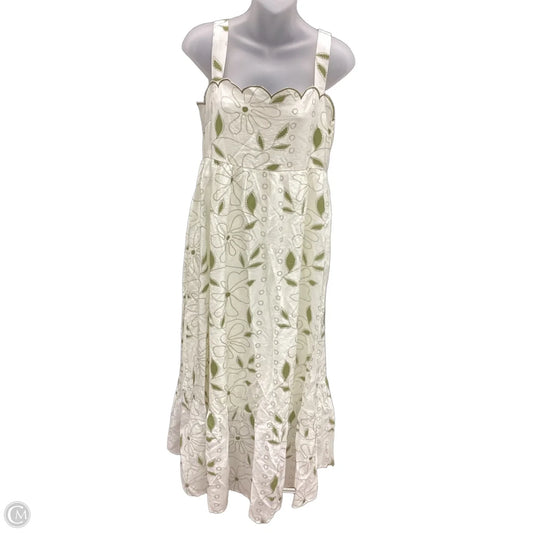 Dress Casual Midi By Blu Pepper In Green, Size: L