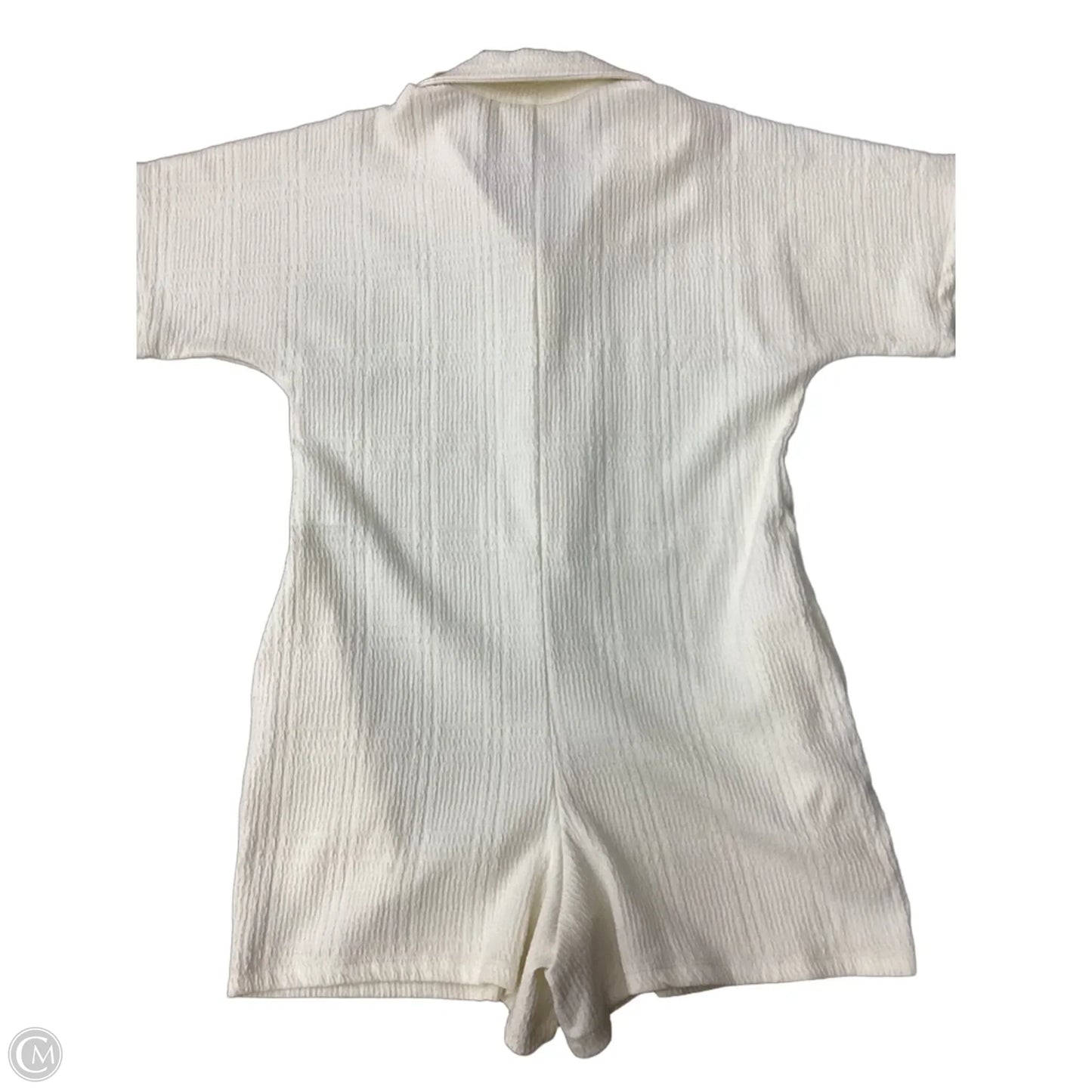 Romper By Clothes Mentor In Cream, Size: S