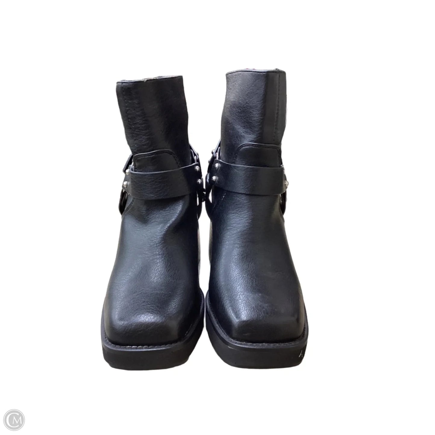 Boots Mid-calf Heels By Azalea Wang In Black, Size: 7.5