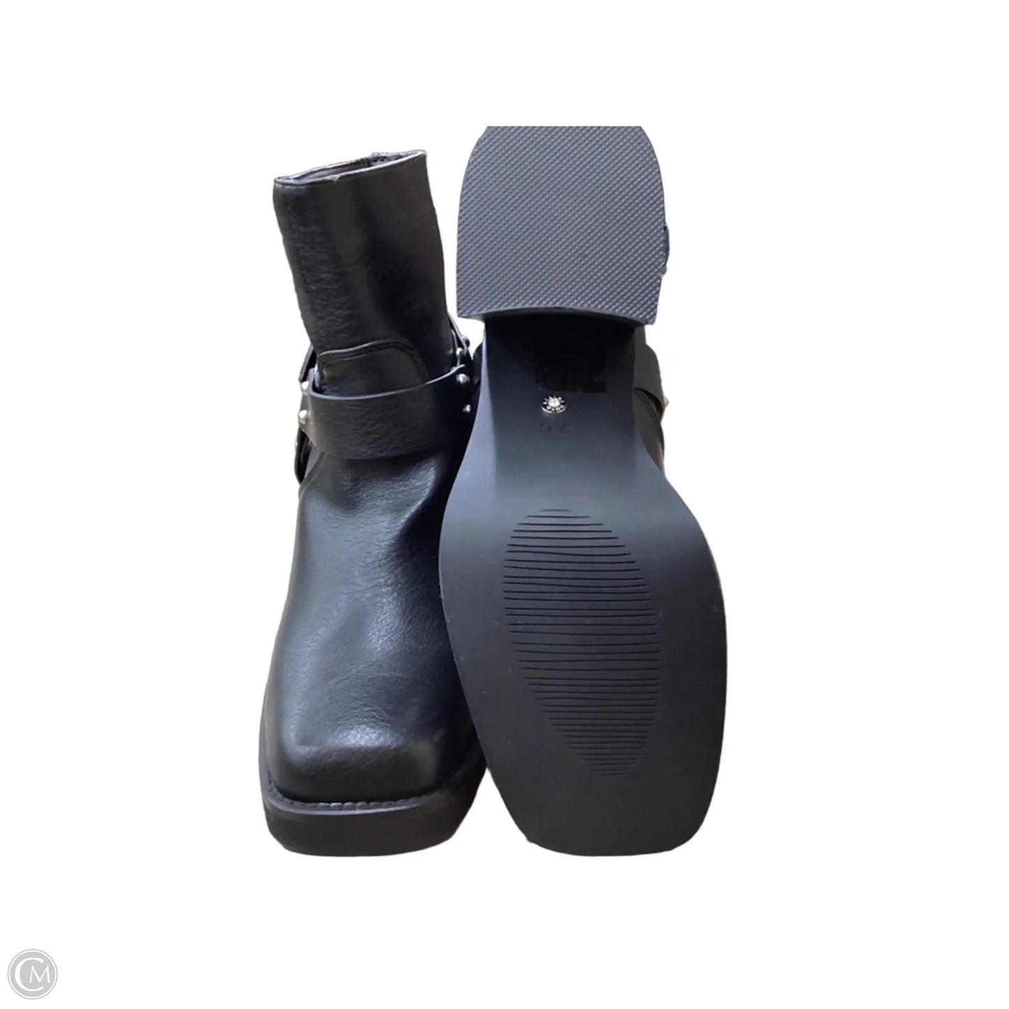 Boots Mid-calf Heels By Azalea Wang In Black, Size: 7.5