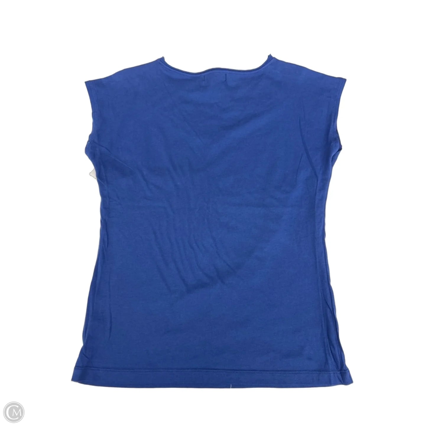 Top Sleeveless By Chaps In Blue, Size: S