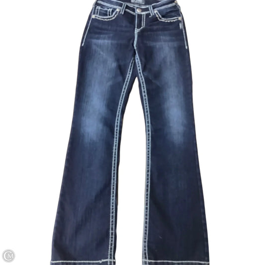 Jeans Straight By Silver In Blue, Size: 6