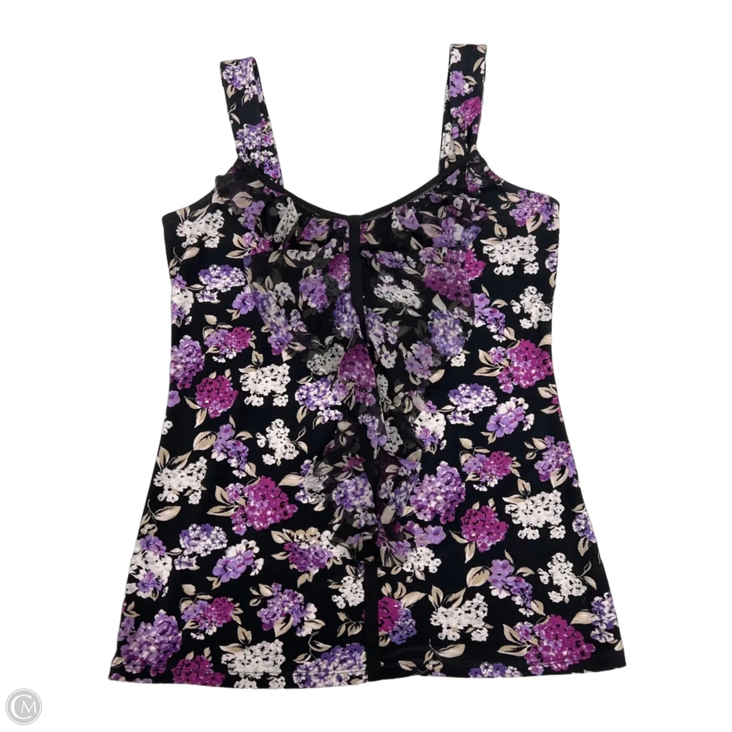 Top Sleeveless By White House Black Market In Floral Print, Size: S