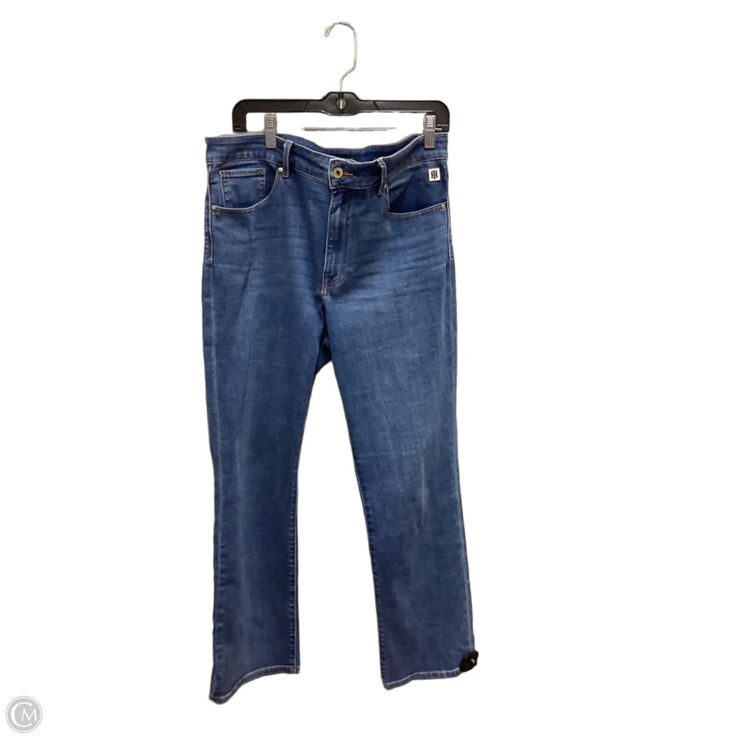 Jeans Straight By Tommy Hilfiger In Blue, Size: 12