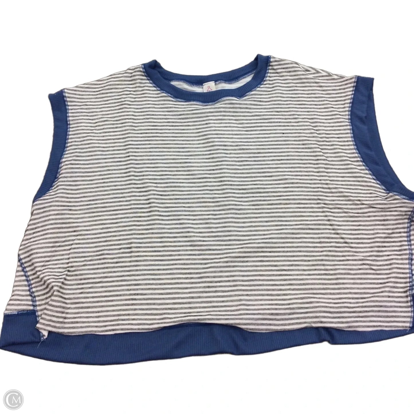 Top Sleeveless By Like Love In Striped Pattern, Size: 2x