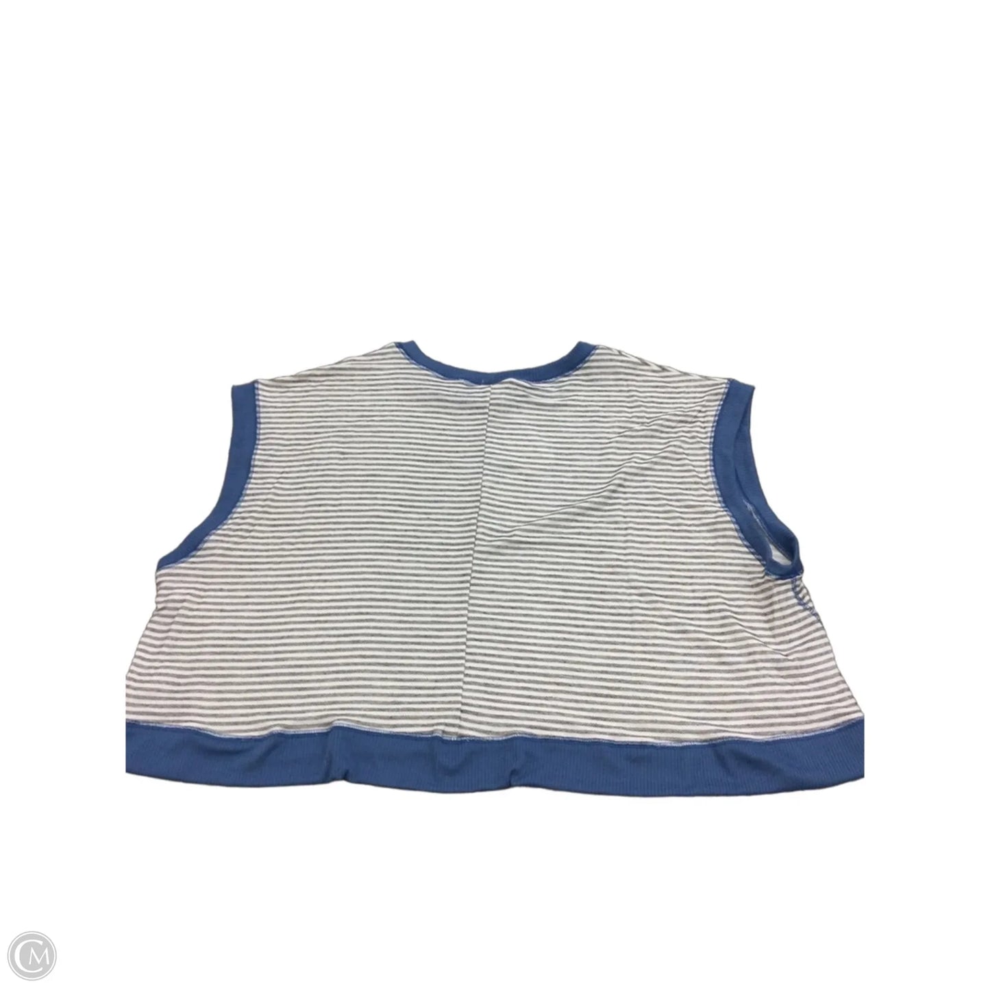 Top Sleeveless By Like Love In Striped Pattern, Size: 2x