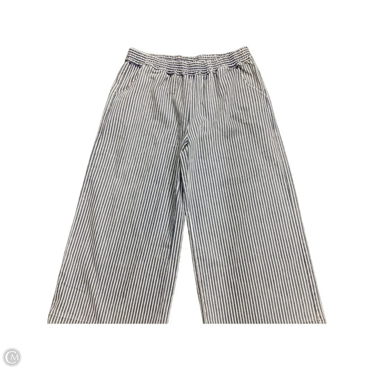 Jeans Wide Leg By Umgee In Striped Pattern, Size: 2x