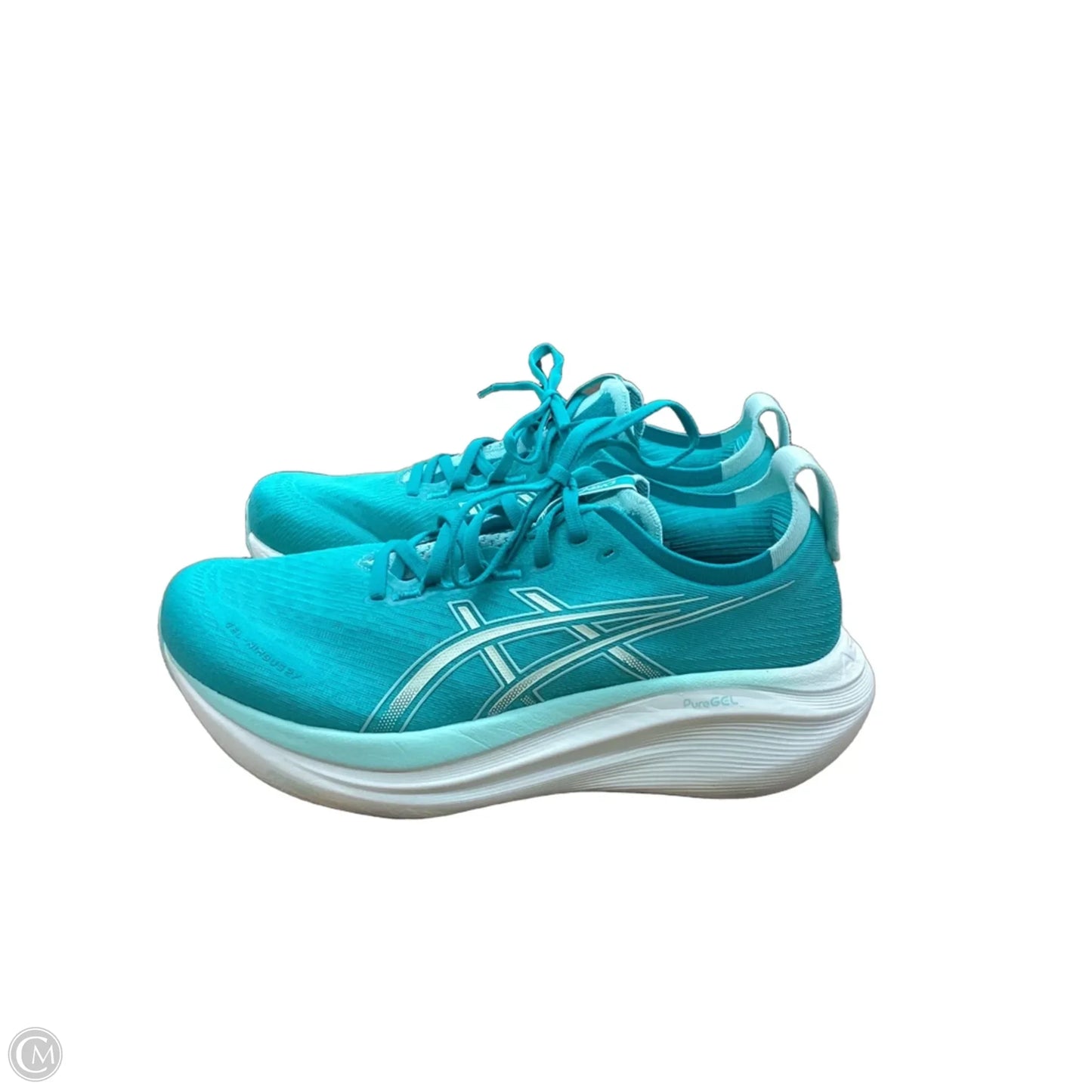 Shoes Athletic By Asics In Green, Size: 10.5