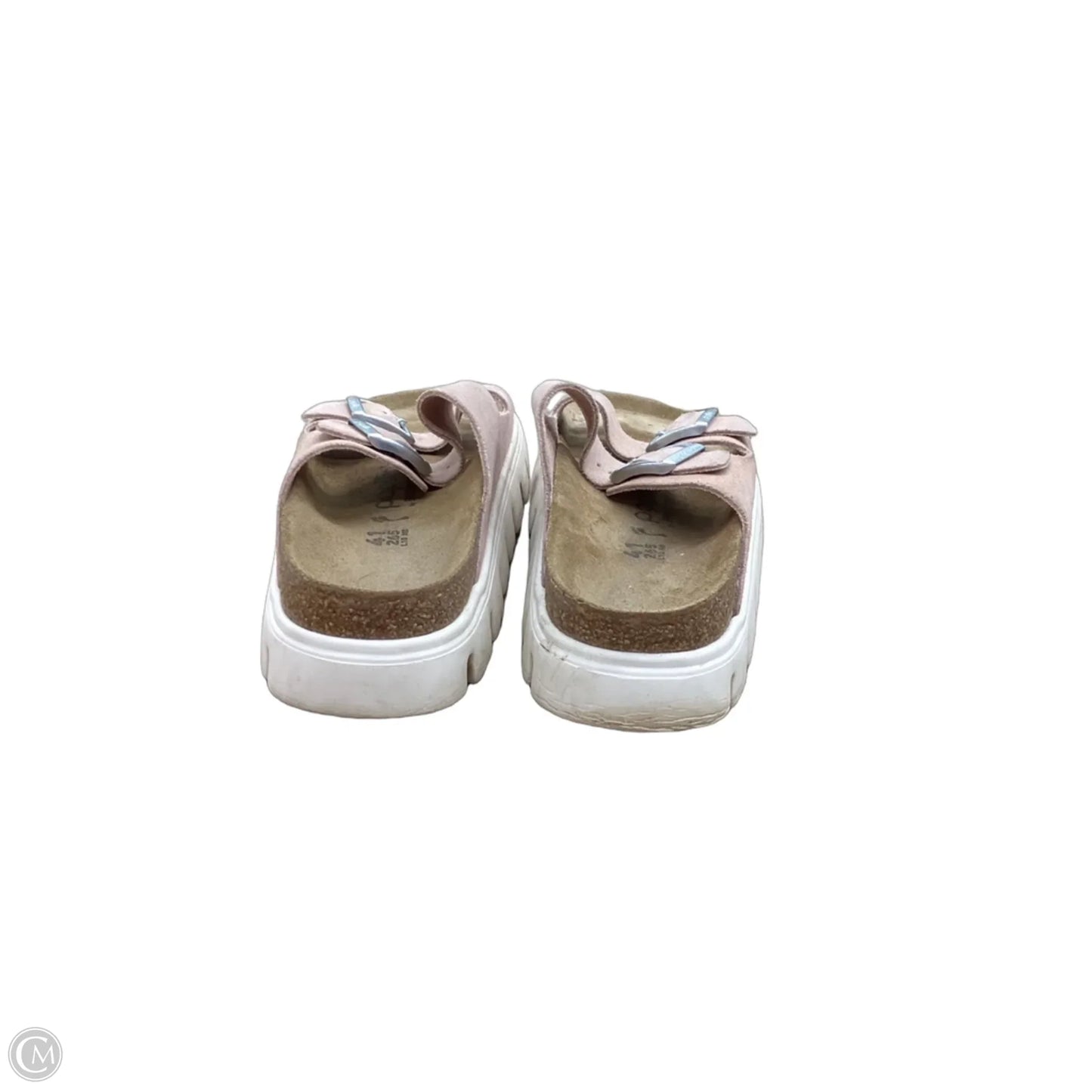 Sandals Flats By Birkenstock In Pink, Size: 10