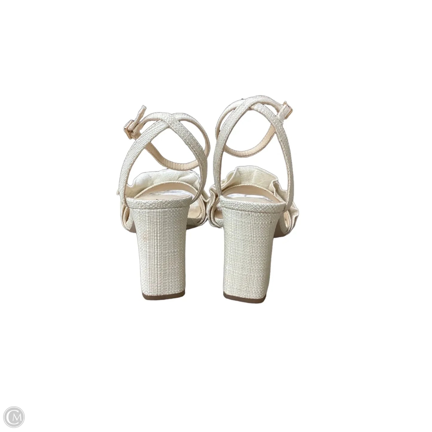Shoes Heels Block By Jessica Simpson In Ivory, Size: 10