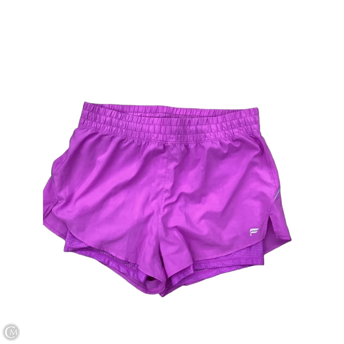 Athletic Shorts By Fabletics In Purple, Size: M