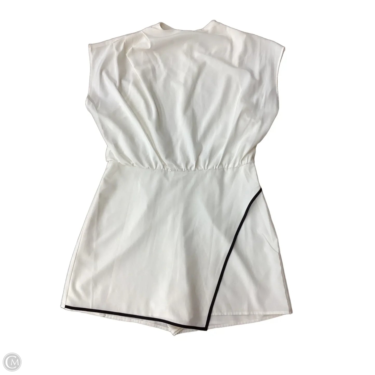 Dress Casual Short By Express In Cream, Size: M