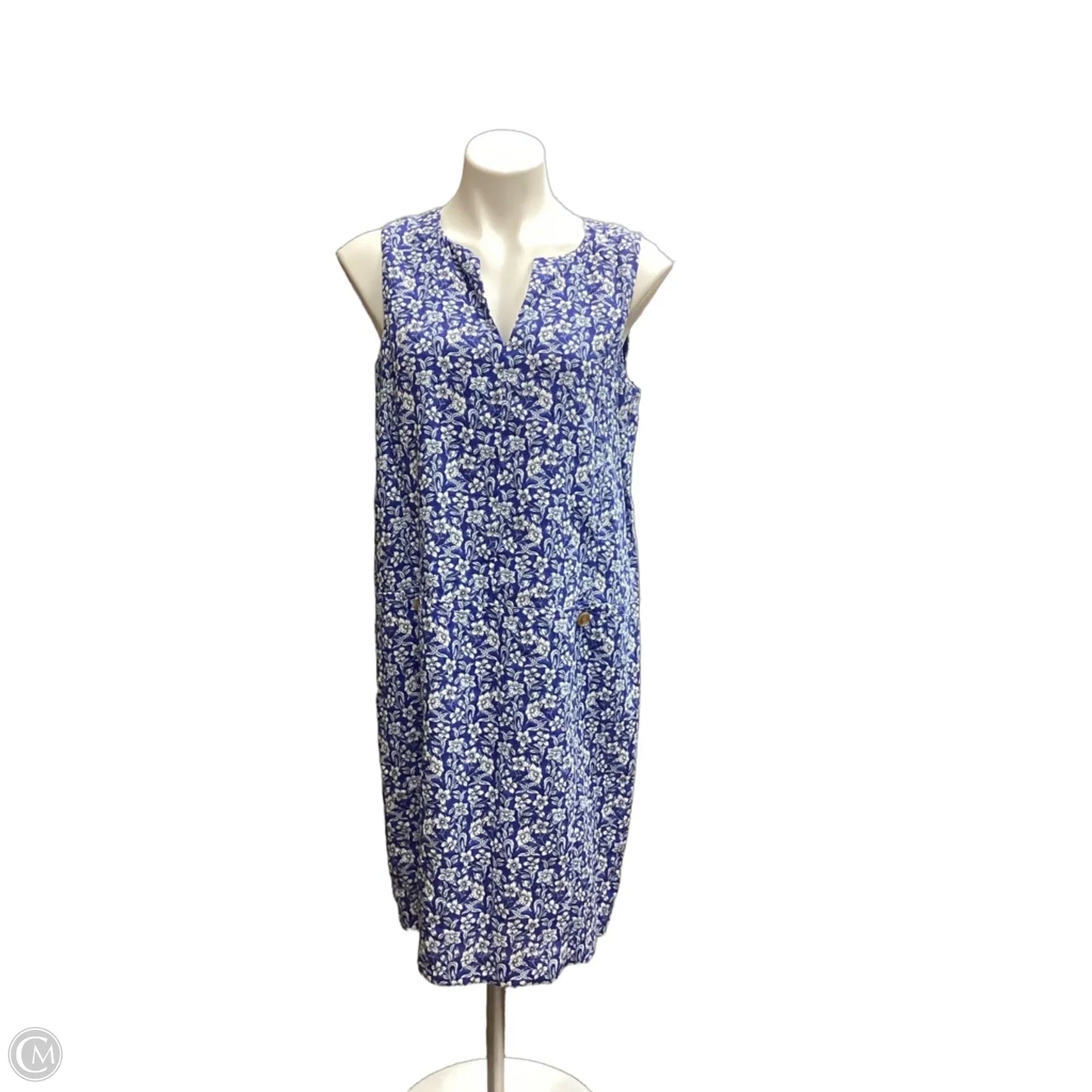 Dress Casual Midi By J Mclaughlin In Floral Print, Size: M
