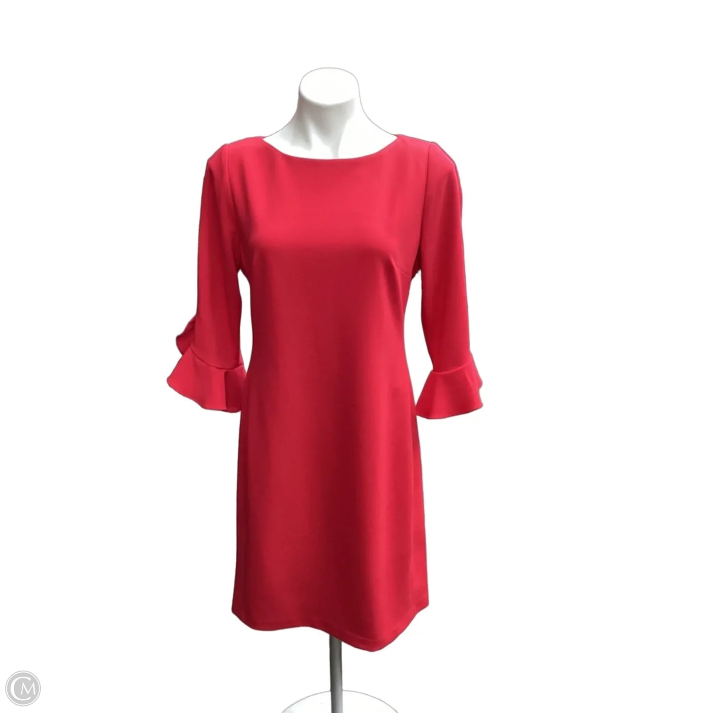 Dress Designer By Karl Lagerfeld In Red, Size: 6