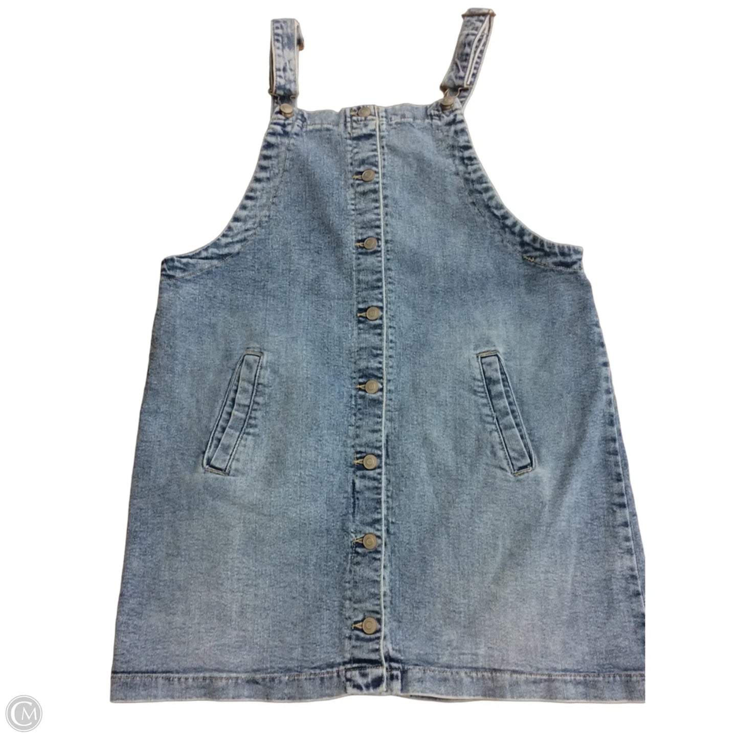 Dress Casual Short By Celebrity Pink In Blue, Size: M
