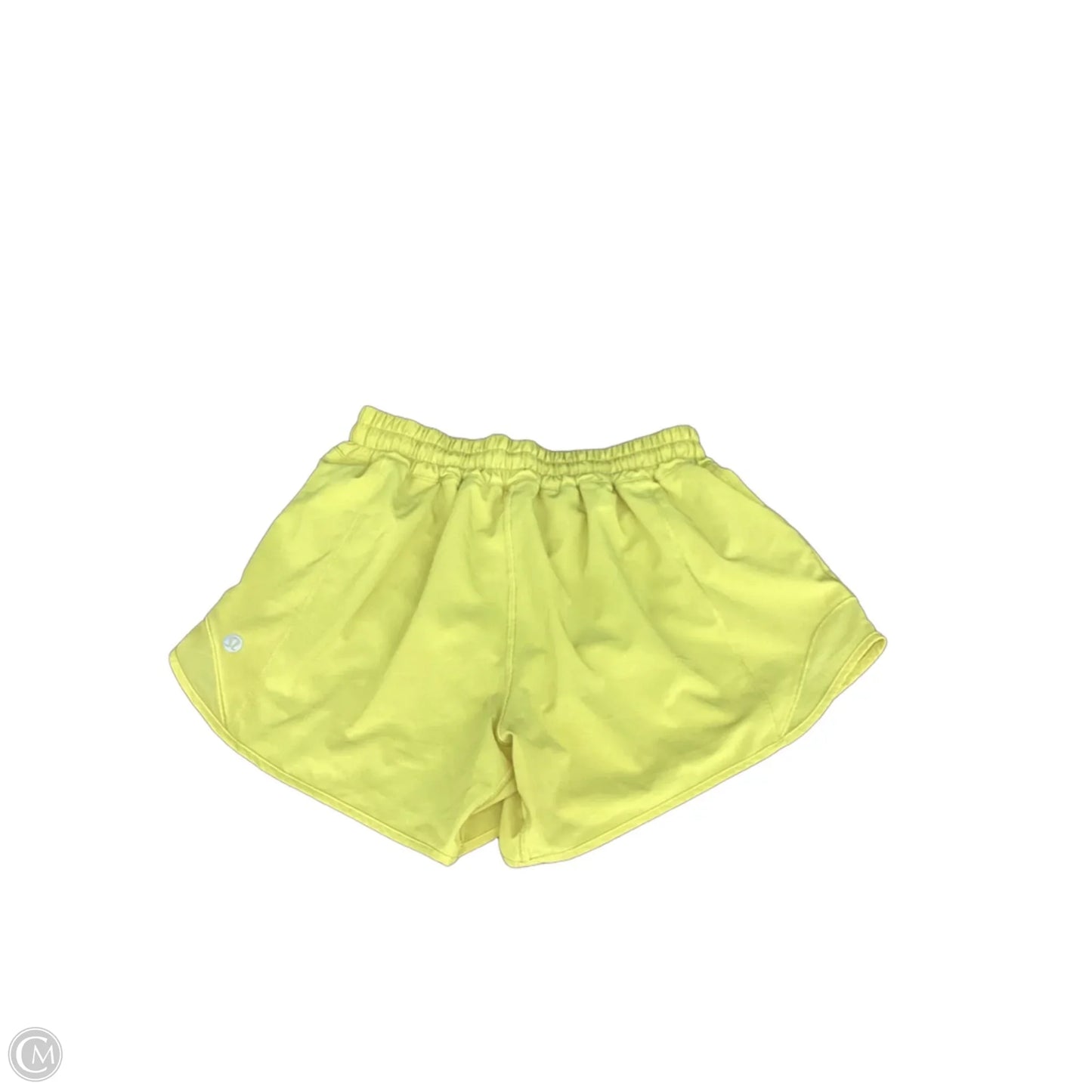 Athletic Shorts By Lululemon In Yellow, Size: S