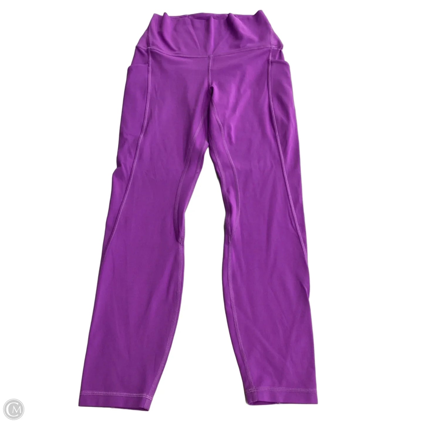 Athletic Leggings By Lululemon In Purple, Size: M