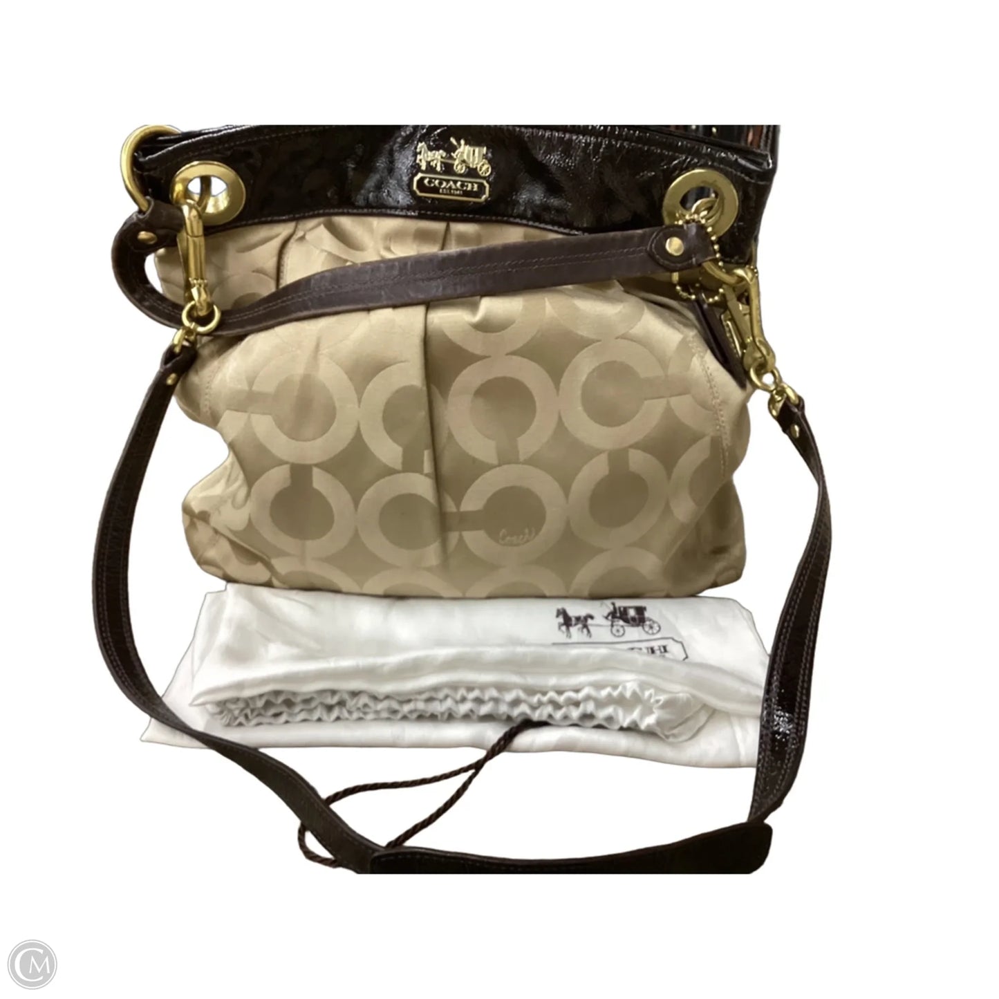 Handbag Designer By Coach, Size: Medium