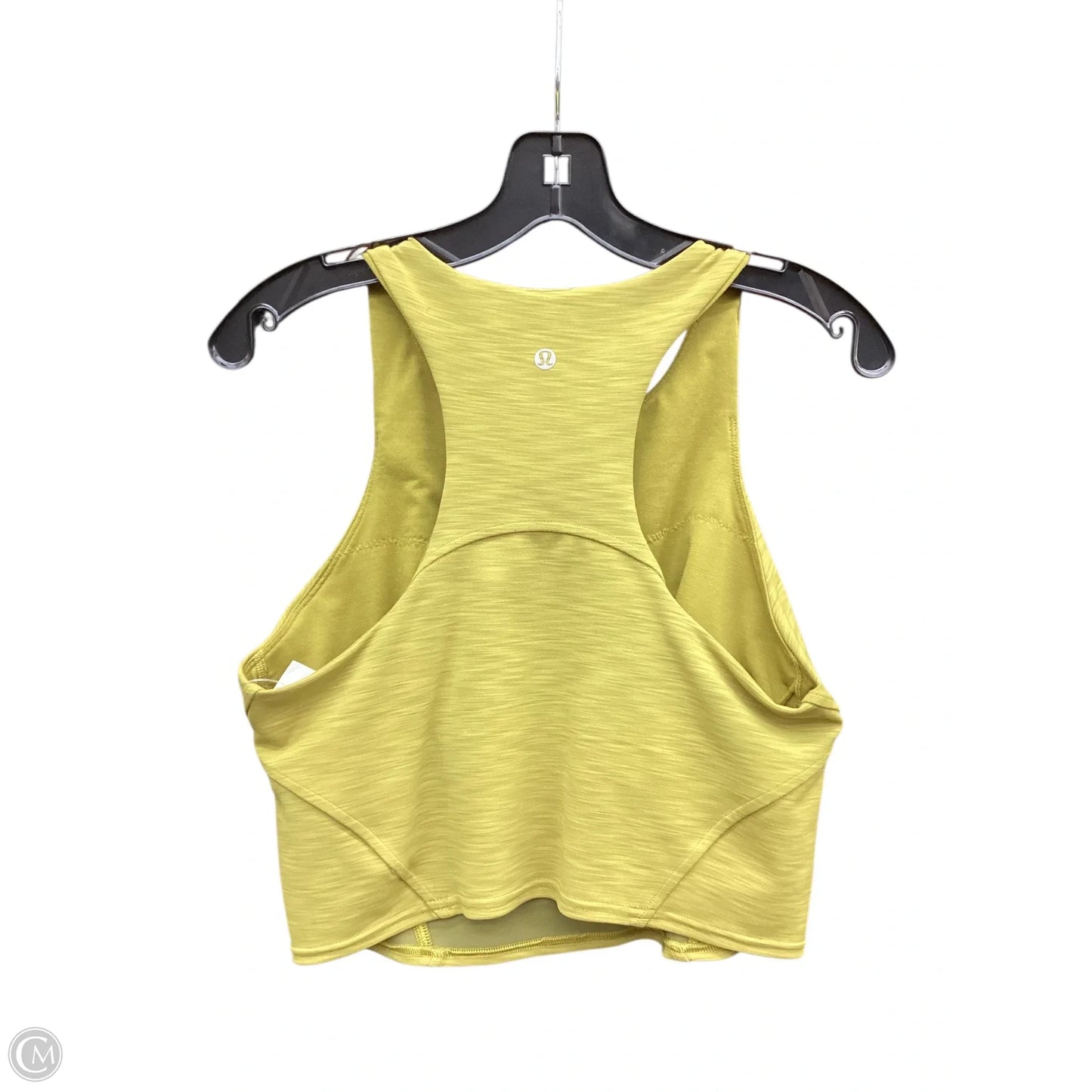 Athletic Tank Top By Lululemon In Chartreuse, Size: M