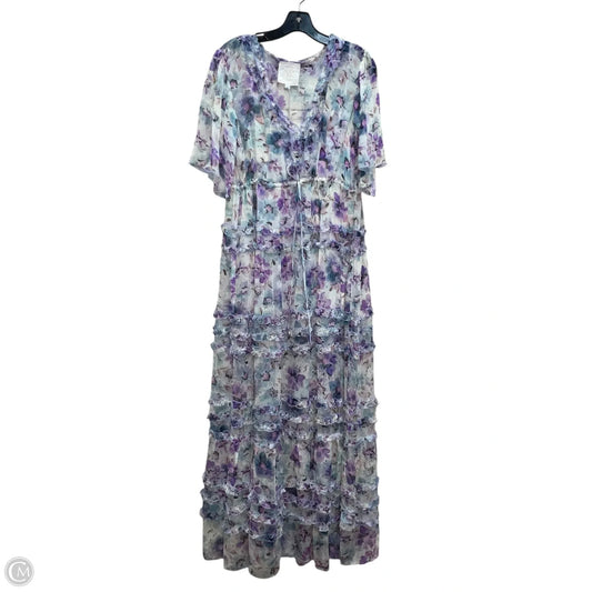 Dress Casual Maxi By Johnny Was In Purple, Size: S