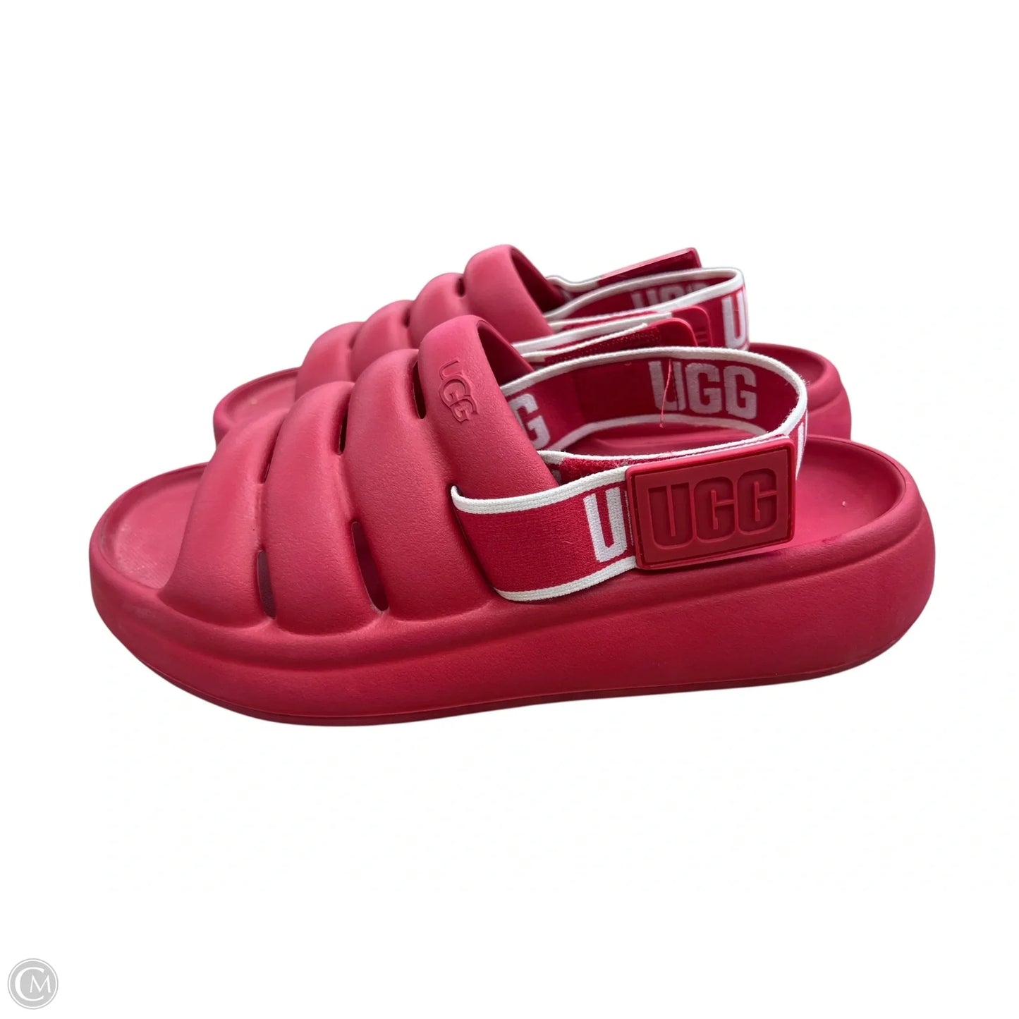Sandals Designer By Ugg In Red, Size: 6