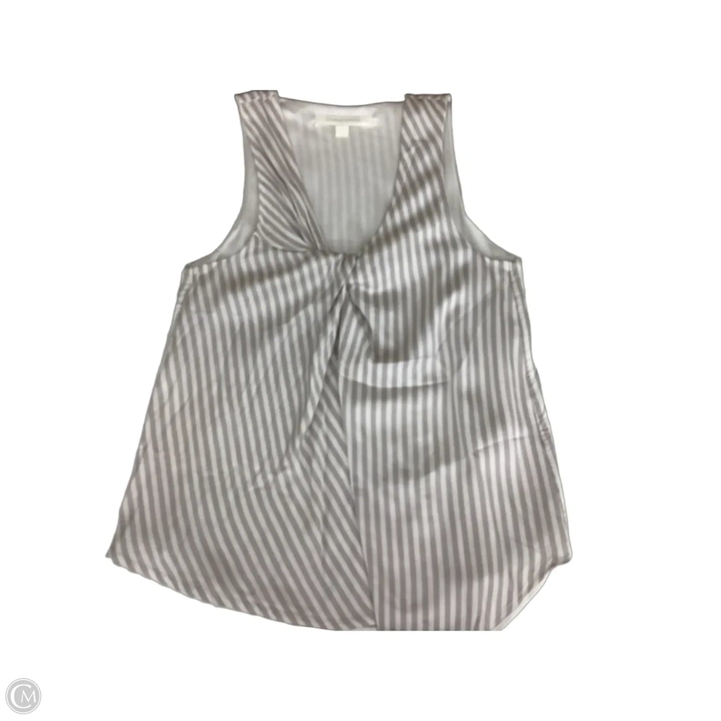 Blouse Sleeveless By Cmc In Striped Pattern, Size: Xs