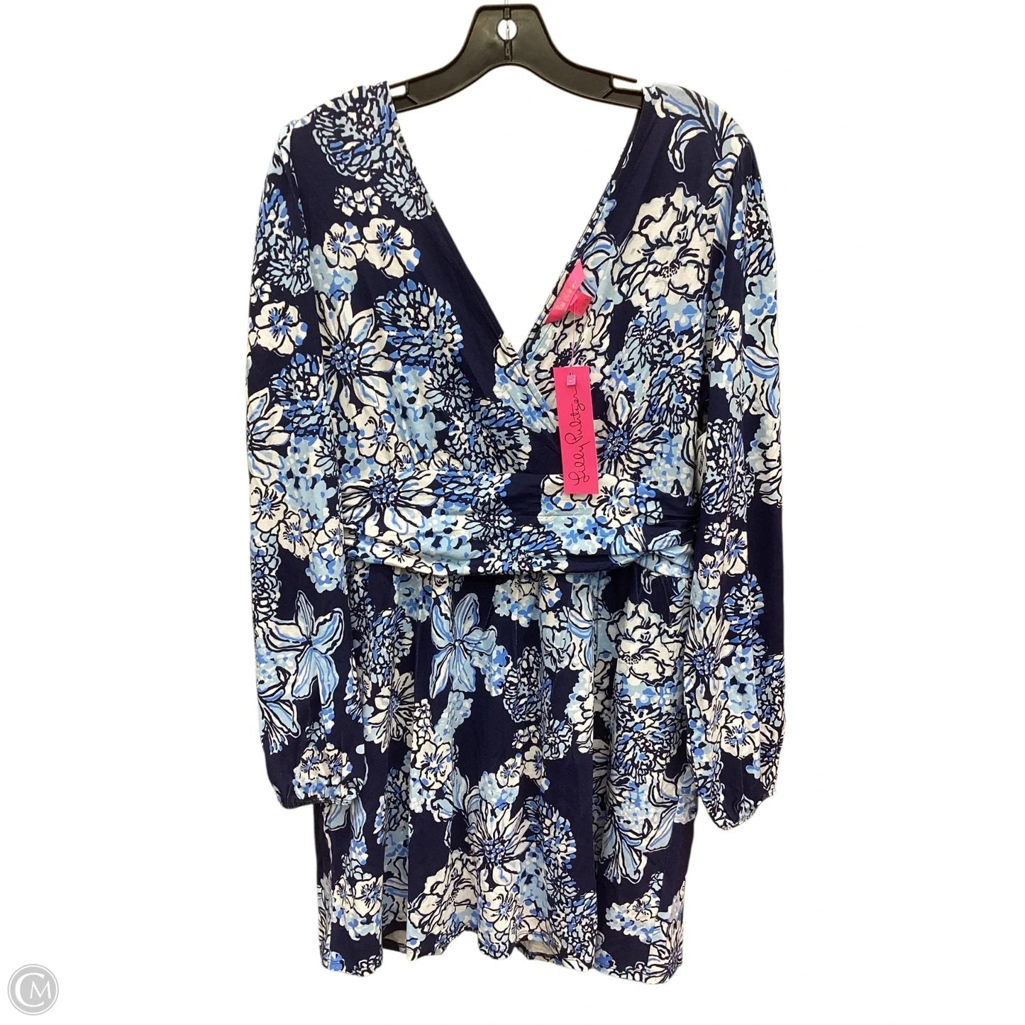 Dress Designer By Lilly Pulitzer In Blue, Size: Xl