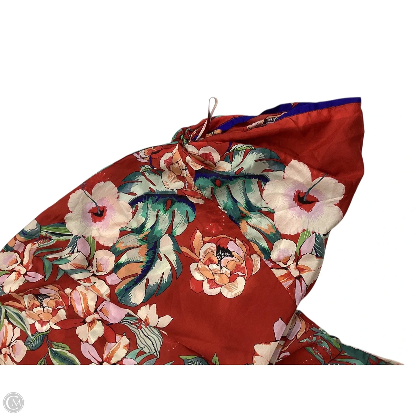 Blouse Long Sleeve By Johnny Was In Floral Print, Size: L