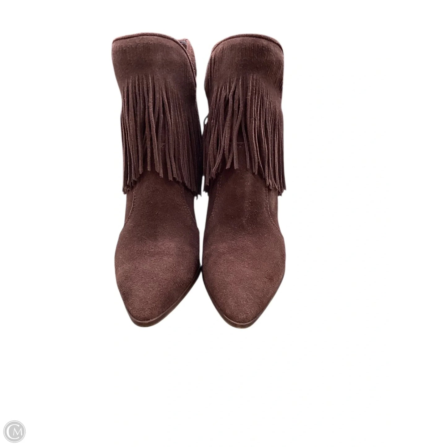 Boots Leather By Antonio Melani In Brown, Size: 10