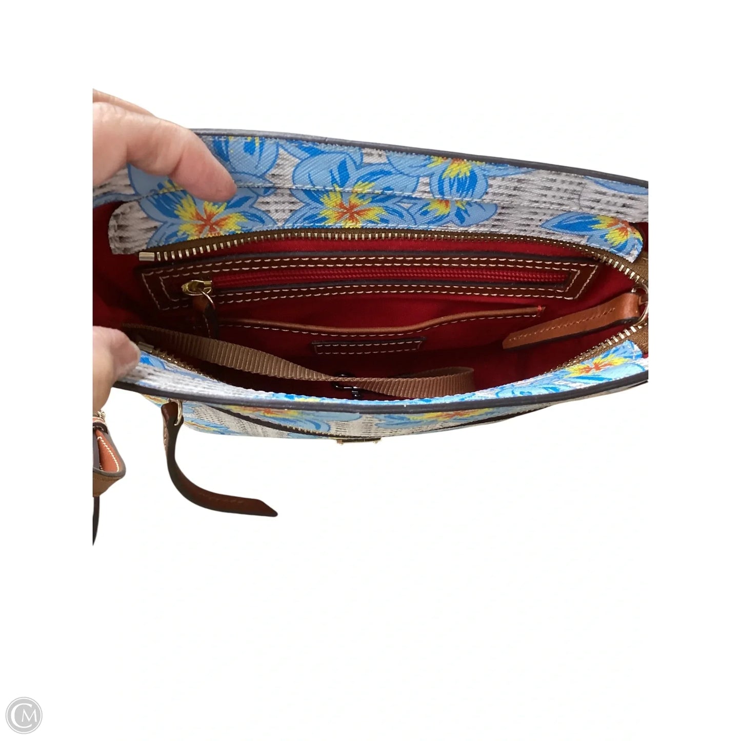 Crossbody Designer By Dooney And Bourke, Size: Medium