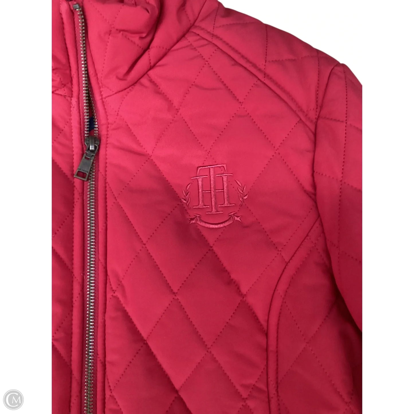 Coat Puffer & Quilted By Tommy Hilfiger In Red, Size: S
