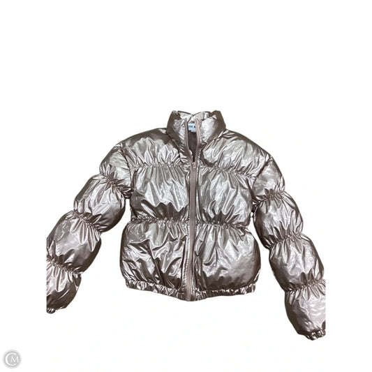 Coat Puffer & Quilted By Steve Madden In Rose Gold, Size: Xs